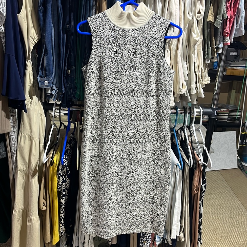 J. McLaughlin sleeveless mock neck sweater dress. Size XS.